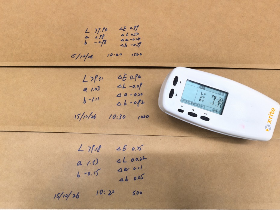 PQC X-Rite color measurement